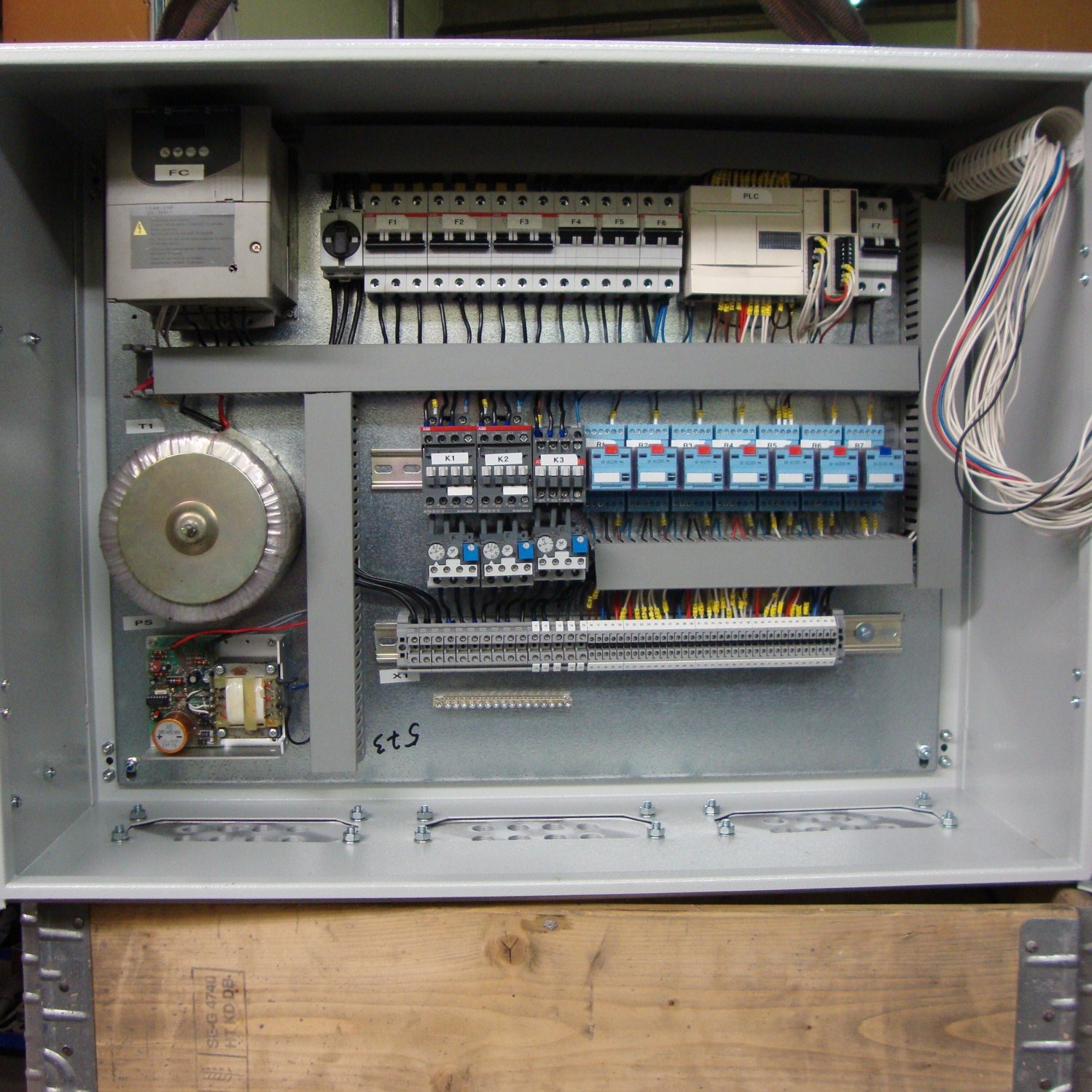 Stena Spirit: Control Cabinet